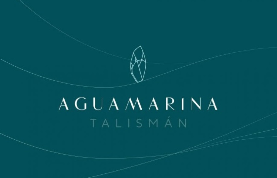 Aguamarina Talisman Imagotipo
